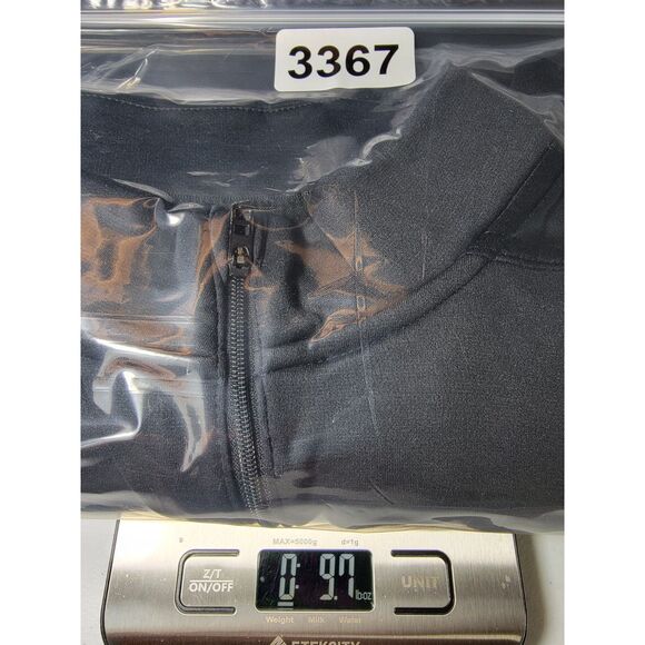 Nike Women's Black 1/4 Zip Pullover Sweatshirt - XL - Picture 8 of 8